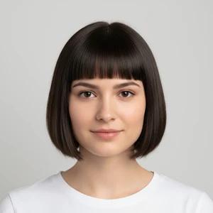 Причёска «Каре с чёлкой»