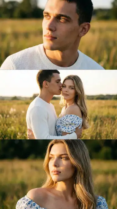 Нежный коллаж для пары