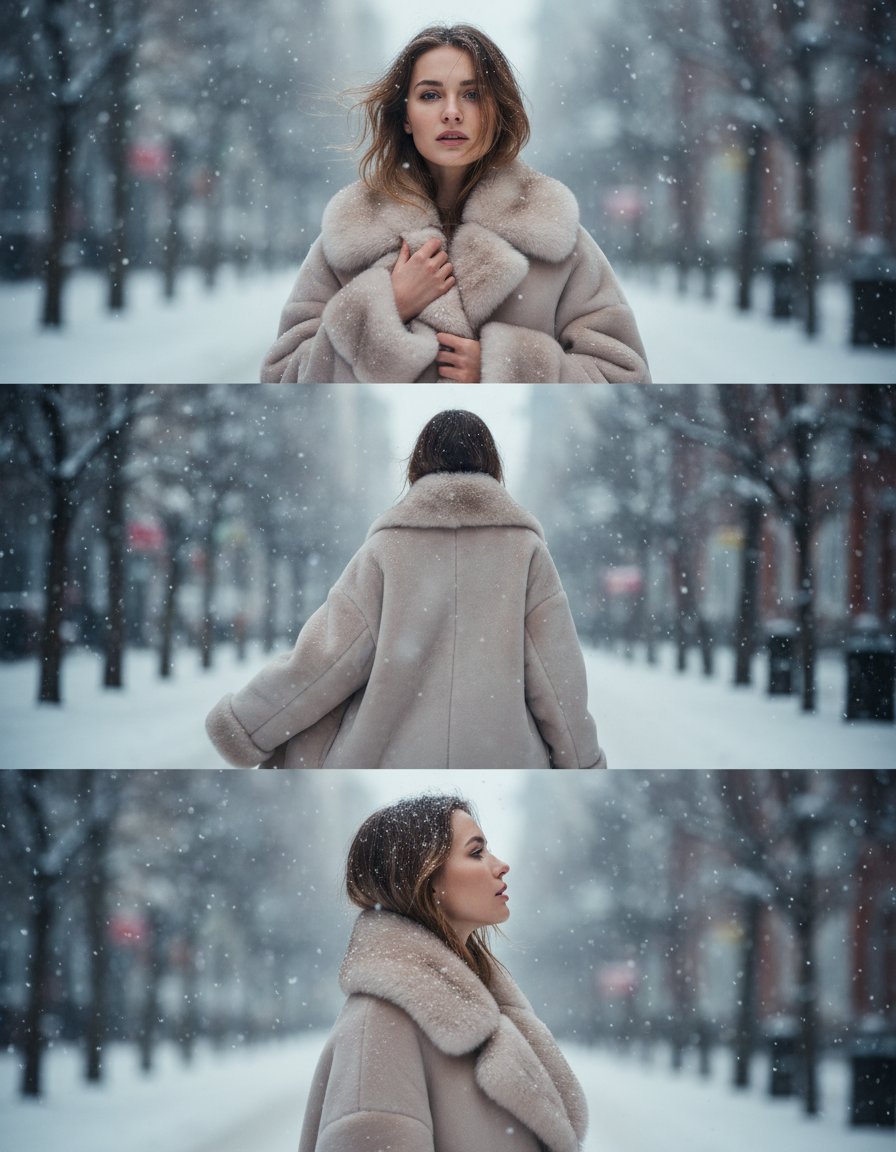 Зимняя серия фотографий