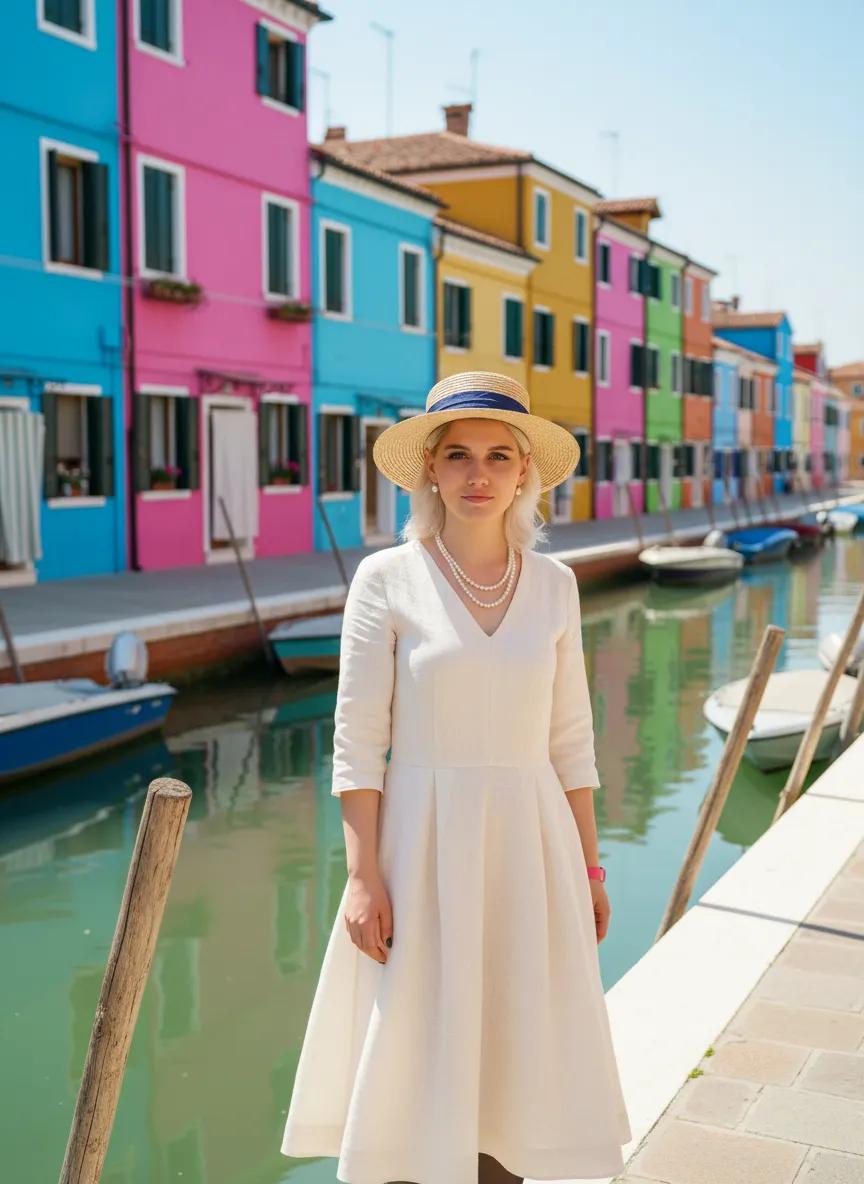 Набережная канала Burano