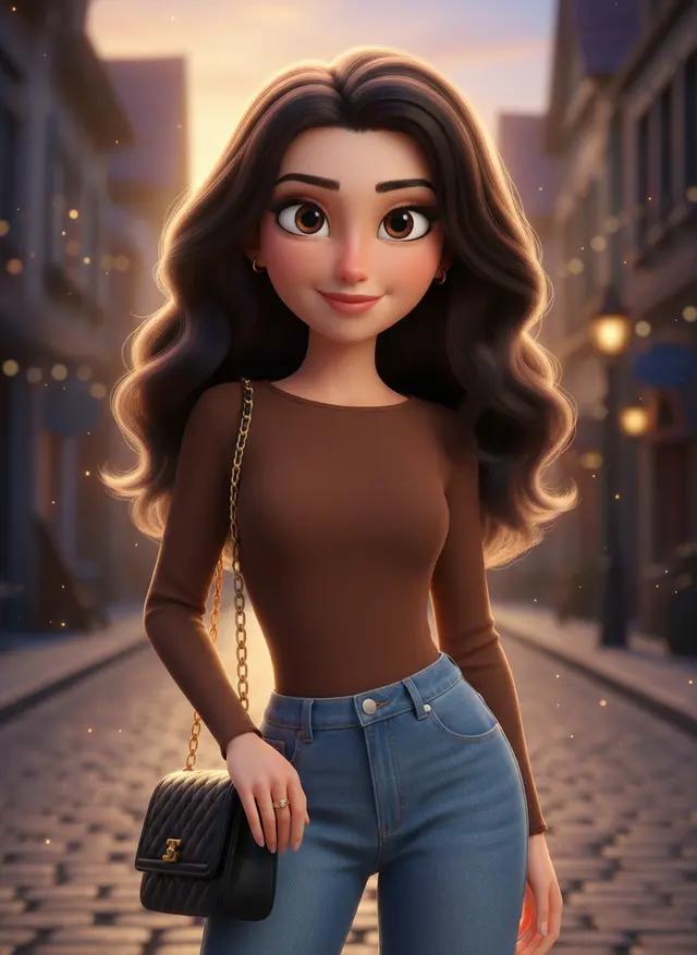 Портрет в стиле Disney
